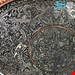 سینی برنجی قلم زنی بیضی شکل طرح ساز و آواز استاد نعمتی 006