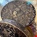 جعبه جواهرات قلم زنی برنجی استاد نعمتی 008