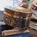 جعبه جواهرات قلم زنی برنجی استاد نعمتی 008