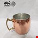 لیوان ماگ مسی چکشی مدل دسته برنجی 023