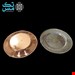 بشقاب پذیرایی 6 عددی مسی روکش کروم 037