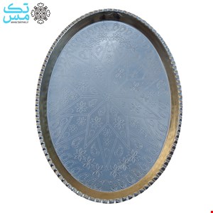 سینی مسی بیضی سایز کوچک 30*21.5