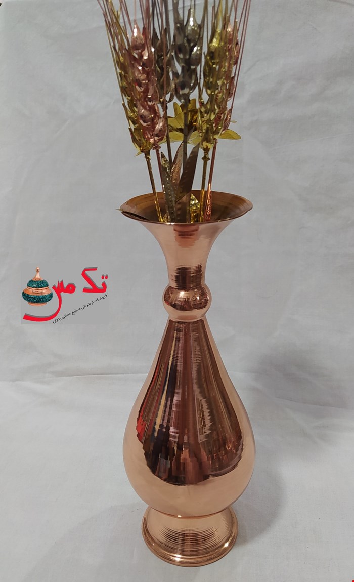 گلدان مسی طرح ساده 002