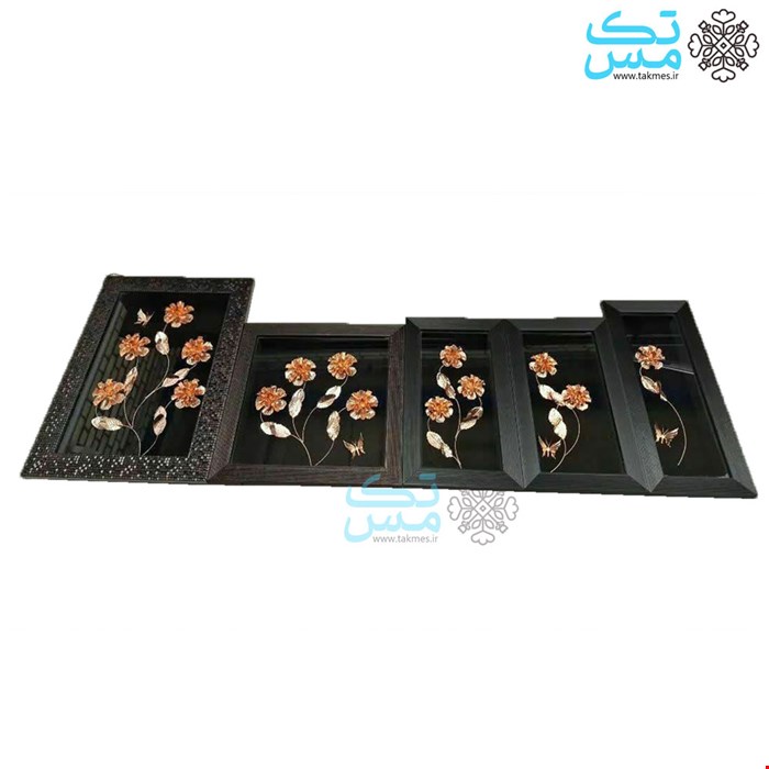 تابلوی مسی طرح گل 