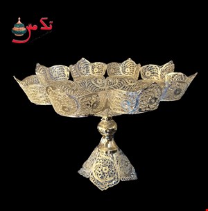 شیرینی خوری ملیله کاری مدل لب خاویاری 009