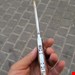 چاقوی سفارشی کنده کاری شده استاد ابوالفضل سلیمانی 024