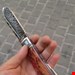 چاقوی سفارشی کنده کاری شده استاد ابوالفضل سلیمانی 024