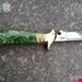 چاقوی قلم تراش طرح دو سر پرنده استاد صادق