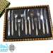 سرویس کارد و چنگال میوه خوری مهدی دسته سفید