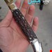 چاقوی کلکسیونی طرح پرنده استاد محمد ندرلو 014