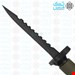چاقوی شکاری خارجی دسته سبز کلمبیا مدل 2548B 