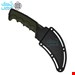 چاقوی کمپینگ کارامبیت(Karambit) دسته سبز(3228B) با غلاف