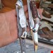 چاقوی نیم غلاف ضامن دار استاد نادر 022