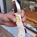 چاقو ضامن دار دنده ای استاد مرتضی تاراسی 021