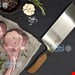ساطور 3 میل دسته کائوچو مروارید