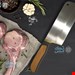 ساطور 3 میل دسته کائوچو مروارید