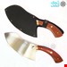 چاقوی سرآشپز مدل صربستانی( المازان Almazan knife ) مدل خم سفارشی استاد منفرد با غلاف
