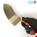 چاقوی سرآشپز مدل صربستانی( المازان Almazan knife ) مدل خم سفارشی استاد منفرد با غلاف