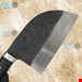 چاقوی سرآشپز مدل صربستانی( المازان Almazan knife ) با دسته پلکسی گلس سفارشی استاد هادی