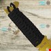 کارد شکاری دسته طنابی طلایی طرح کلمبیا AK150 ساخت زنجان 045