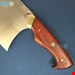 چاقوی سرآشپز مدل صربستانی( المازان Almazan knife ) دسته پادوک سفارشی استاد منفرد (غلاف دارد)