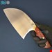 چاقوی سرآشپز مدل صربستانی( المازان Almazan knife ) دسته پادوک سفارشی استاد منفرد (غلاف دارد)