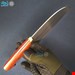 چاقوی سرآشپز مدل صربستانی( المازان Almazan knife ) دسته پادوک سفارشی استاد منفرد (غلاف دارد)