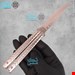 چاقوی پروانه ای استیل 001 butterfly knife