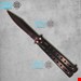 چاقوی پروانه ای مشکی 003 butterfly knife