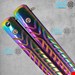 چاقوی پروانه ای هفت رنگ 002 butterfly knife