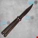 چاقوی پروانه ای مشکی 004 butterfly knife