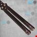 چاقوی پروانه ای مشکی 004 butterfly knife