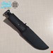 کارد شکاری دسته فایبر گلاس مشکی عباس بیات 005