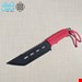 کارد شکاری دسته طنابی قرمز 022