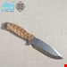 کارد شکاری دسته چوبی عباس بیات 001