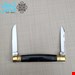 چاقو جیبی قلمتراش دو تیغه دسته رزین اپوکسی صادق 011