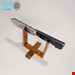 کارد شکاری تیغه بادامی سایز کوچک استاد رشیدنیا 006