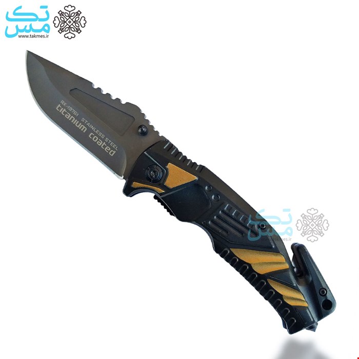 چاقو تاشو تمام فلزی تیتانیوم RK-19761 