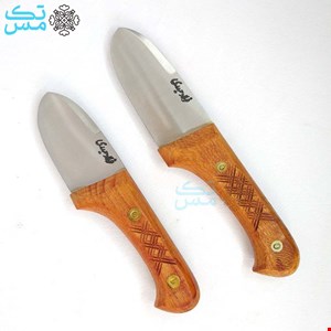 چاقوی پوست کنی تیغه فولاد حیدری(دو سایز)