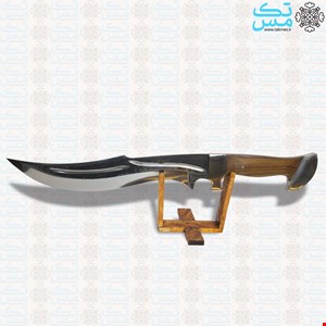 کارد شکاری مدل بووی (bowie knife) استاد سرابی به همراه غلاف 019