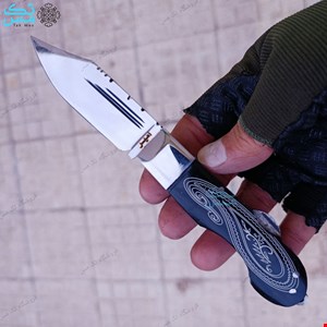 چاقوی جیبی ضامندار امیر طرح بابا زنجان