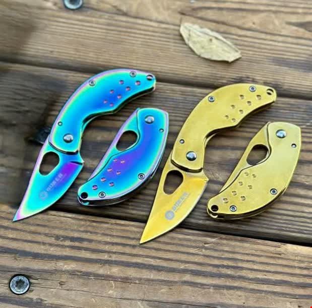 چاقو جیبی تاشو تمام فلزی بوکر مدل F87