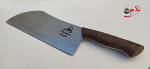 ساطور تیغه سفید 5 میل( چاقوی صربستانی) استاد مهدیون