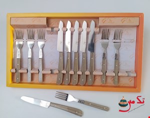 سرویس کارد و چنگال صنایع دستی زنجان صادقی 