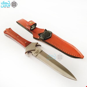 چاقوی شکاری و کمپینگ M390 دسته پادوک استاد جعفری با غلاف