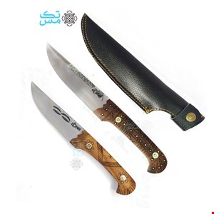 چاقو و کارد شکاری استاد اسماعیل قمی بهمراه غلاف(دو سایز)