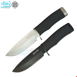 چاقو کمپینگ و طبیعتگردی باک مدل سنگری 22 سانتی با غلاف