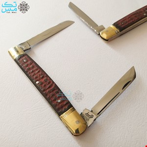 چاقوی قلمتراش دو تیغه استاد جواد توسل12ی