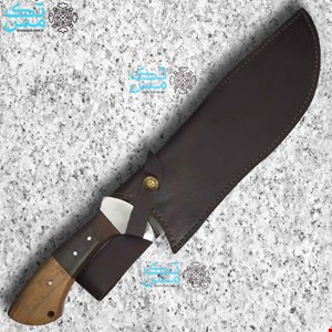 کارد شکاری مدل رنجر (Ranger knife) استاد سرابی بهمراه غلاف چرمی 018