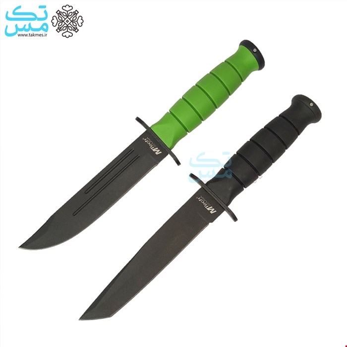 کارد شکاری ام تچ درجه یک با غلاف برزنتی ضد آب مدل MTech USA